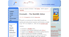 Desktop Screenshot of firemath.info